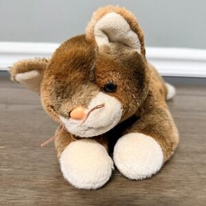 Vintage 2001 Ty Beanie Buddies Pounce the Marble Cat